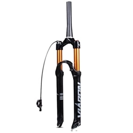 NEZIAN Mountain Bike Fork NEZIAN 26 / 27.5 / 29 Inch Air Mountain Bike MTB Front Suspension Fork Travel 120mm QR 9mm Cycling Accessories Magnesium Aluminum Alloy (Color : Wire control, Size : 29 inch)