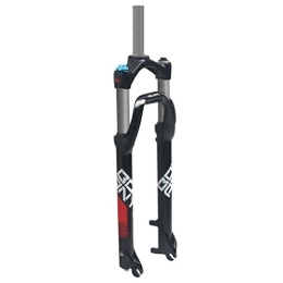 NEZIAN Mountain Bike Fork NEZIAN 26inch Mountain Bike Suspension Fork, Magnesium Alloy Pneumatic Shock Absorber Bicycle Accessories 1-1 / 8" Travel 135mm