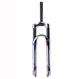 NEZIAN Mountain Bike Fork NEZIAN 27.5 / 29 Inch Front Suspension Fork MTB Travel 100mm Straight Tube 28.6mm Disc Brake Shoulder Control Cycling Accessories (Size : 29 inch)