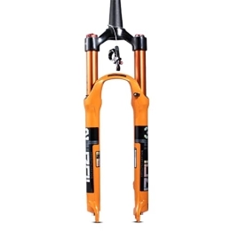 NEZIAN Mountain Bike Fork NEZIAN Cycling 26 27.5 29 Inch MTB Air Suspension Fork Remote Lockout Mountain Bike Front Fork Travel 120mm QR 9X100 28.6mm Threadless Steerer (Color : Tapered, Size : 29inch)
