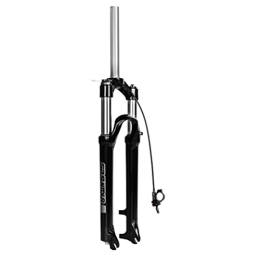 NEZIAN Spares NEZIAN Cycling 26 / 27.5 / 29" MTB Mechanical Suspension Front Fork 220mm*28.6mm Straight Tube / Remote Control Stroke 100mm Quick Release 9mm*100mm Brake Disc Brake (Color : Black, Size : 29inch)
