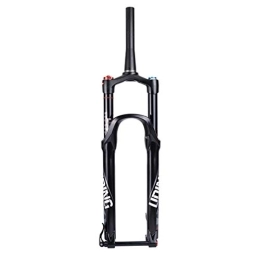 NEZIAN Spares NEZIAN Cycling 27.5inch Mountain Suspension Fork, Lightweight Aluminum Alloy Shock Absorber Mountain 1-1 / 8" Travel 110 * 15mm (Color : A, Size : 29inch)