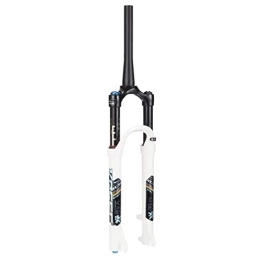 NEZIAN Mountain Bike Fork NEZIAN Cycling MTB Bike Suspension Forks, 1-1 / 8'' Mountain Bicycle Magnesium Alloy Cone Tube Pneumatic Shock Absorber Disc Brake 100mm (Color : C, Size : 29inch)