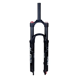 NEZIAN Spares NEZIAN Cycling MTB Fork Mountain Bike Suspension Fork 26 27.5 29 Inch Manual Lockout Travel 100mm QR 9mm Disc Brake Bicycle Air Fork (Color : Black, Size : 26inch)