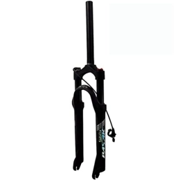 NEZIAN Spares NEZIAN Cycling MTB Suspension Fork 24 Inch Mountain Bike Front Fork Aluminum Alloy Travel 100mm Manual Lockout Straight Tube 28.6mm QR 9mm (Color : Remote Lockout, Size : 24inch)