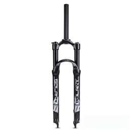 NEZIAN Mountain Bike Fork NEZIAN Cycling Suspension Front Fork Bike Fork Carbon Pattern MTB Air Suspension 27.5 / 29inch Magnesium Alloy Quick Release Disc Brake Fork For Bicycle Parts (Color : Crown Lockout, Size : 27.5inch)