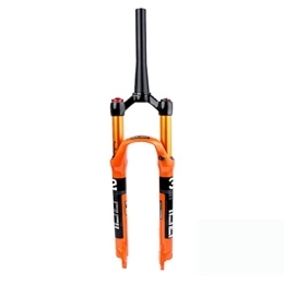 NEZIAN Mountain Bike Fork NEZIAN Cycling Suspension Front Fork Mountain Bike Front Fork Air Straight / Tapered Tube 28.6mm 27.5 / 29inch MTB Bike Front Fork Magnesium & Aluminum Alloy (Color : Tapered manual, Size : 29inch)