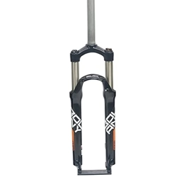 NEZIAN Spares NEZIAN Front Suspension Fork 26 / 27.5 / 29 Inch Mechanical MTB Travel 100mm QR 9mm Disc Brake Bike Accessory Aluminum Alloy (Color : A, Size : 27.5 inch)