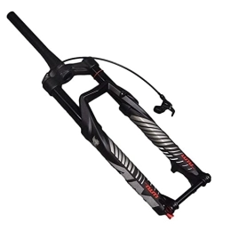 NEZIAN Mountain Bike Fork NEZIAN Front Suspension Fork Air Mountain Bike 27.5 / 29 Inch Travel 140mm Disc Brake Barrel Shaft 15mm Magnesium Alloy Wire Control (Size : 29 inch)