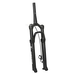 NEZIAN Spares NEZIAN Front Suspension Fork Air Mountain Bike 27.5 Inch Travel 100mm Barrel Shaft 15mm Disc Brake Aluminum Magnesium Alloy Cycling Accessories
