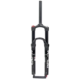 NEZIAN Mountain Bike Fork NEZIAN Front Suspension Fork Mountain Bike 26 / 27.5 / 29 Inch Travel 100mm QR 9mm Double Air Chamber Disc Brake Cycling Accessories (Size : 27.5 inch)