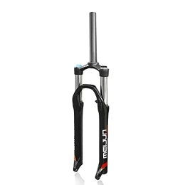 NEZIAN Spares NEZIAN Front Suspension Fork Mountain Bike 27.5 Inch Hydraulic Oil Spring Travel 100mm Disc Brake Aluminum Alloy Cycling Accessories (Color : Black)