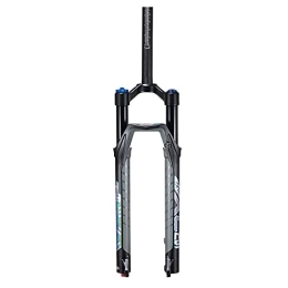 NEZIAN Mountain Bike Fork NEZIAN Mountain Bicycle Suspension Forks Air 27.5 Inch Travel 100mm A Disc Brake Magnesium Alloy Cycling Accessories Shoulder Control