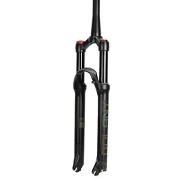 NEZIAN Spares NEZIAN MTB Suspension Fork，26 / 27.5 / 29in Bike Air Front Forks, Lightweight Alloy, Travel 100mm (Color : A, Size : 27.5inch)