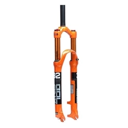 NEZIAN Mountain Bike Fork NEZIAN MTB Suspension Fork, Stroke: 100mm AIR Pneumatic System Suitable For 26 "& 27.5" 29" Mountain Bike One-piece Magnesium Alloy (Color : Straight tube, Size : 29inch)