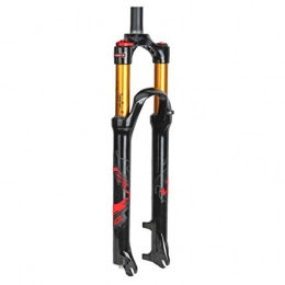 NIANXINAN Spares NIANXINAN 26 / 27.5 / 29 Inches Suspension Fork Magnesium Alloy MTB Bike Suspension Fork Straight Pipe Air Fork Strong Structure Fork For Cushioned Wheels Bike Accessories