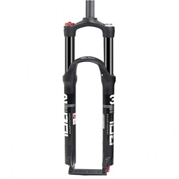 NMVB Mountain Bike Fork NMVB Aluminum Alloy Double Shoulder Double Air Chamber Fork 26 / 27.5 / 29er Inch MTB Supension 100mm Fork For Bicycle Accessories (Color : Black, Size : 27.5inch)