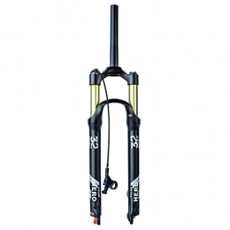 NZKW Mountain Bike Fork NZKW 26 27.5 29 inch MTB Air Shock Fork, Bicycle Suspension Fork Mountain Bike Front Fork with Damping Adjustment, Travel 120mm 9mm Quick Release HL / RL, Straight Line, 27.5