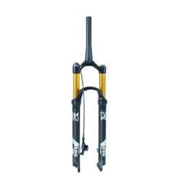 OMDHATU Spares OMDHATU Mountain Bike Air Shock Suspension Fork 26 / 27.5 / 29 Inch Damping Adjustment 1-1 / 2" Tapered Steerer HL / RL Manual / Remote Lockout 100mm Travel Disc Brake QR 100mm*9mm (Color : RL, Size : 26inch)