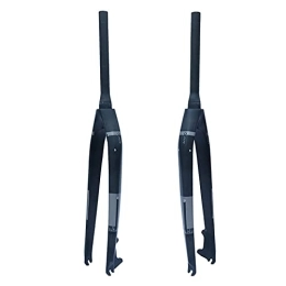 OONYGB Spares OONYGB 26 / 27.5 / 29” Mountain Bike Rigid Forks, 700C T700 Full Carbon Fiber Road Bike Fork, 1-1 / 8" Threadless Straight Tube Superlight Bicycle Front Forks, for Road Bikes.
