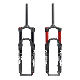 OONYGB Spares OONYGB Mountain Bike Suspension Fork, 26 / 27.5 / 29 Inch Travel 100mm Air Suspension Fork, 28.6mm Straight Tube QR 9mm Manual Lockout, Ultralight Mountain Bike Front Forks.