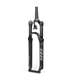 OONYGB Spares OONYGB Mountain Bike Suspension Fork, 26 27.5 29 InchBicycle Fork, Tapered Tube 28.6mm QR 9mm, Travel 120mm, Light Off-road Bicycle Front Fork with Damping, Wire control lock function.