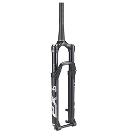 OUUUKL Spares OUUUKL 26 / 27.5 / 29 Inch Mountain Bike Fork, Air MTB Suspension Fork Rebound Adjustment 1-1 / 8 Straight QR 9mm / Tapered TA 15mm Air Fork Travel 120mm Mountain Bike Fork (Manual Lockout)