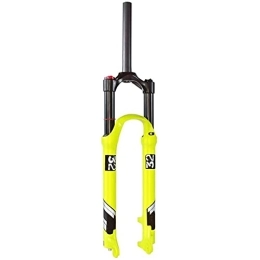 OUUUKL Spares OUUUKL Mountain Bike Air Fork, MTB Bike Suspension Forks 26 / 27.5 / 29in Bicycle Suspension, Pressure 100-120PSI Travel 130mm QR 9mm Hub Spacing 100mm Straight Tube / Tapered Tube Mountain Bike Forks