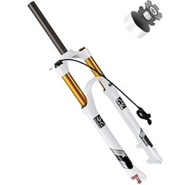 OUUUKL Spares OUUUKL Mountain Bike Forks MTB Suspension Forks 26" 27.5" 29", Travel 120mm QR 9mm Hub Spacing 100mm Magnesium Alloy 1-1 / 8" Straight Tube Adjustable Rebound Bicycle Bike Air Fork