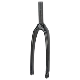 Pasamer Spares Pasamer Carbon Fiber Front Fork, Mountain Bike Front Fork, Light and Strong 20 Inch for Folding Bike with 28.6mm Straight Tube