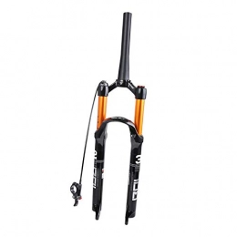 perfeclan Mountain Bike Fork Perfeclan 1 1 / 8" Steerer Bike Suspension Fork Alloy Mountain Road Bicycle Remote Lockout Forks Replacement 26 / 27.5 / 29 inch Shockproof Front Fork - Tapered 26