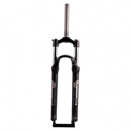 perfeclan Mountain Bike Fork Perfeclan 28.6mm Bike Fork Threadless Straight / Tapered 26 / 27.5 / 29inch Mountain Bicycle Springback Adjustment Forks 100mm Travel Front Fork Component - 26inch Black