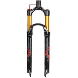 pianaiBB Spares pianaiBB Cycling Forks Air Fork 26 / 27.5 / 29 Inch Suspension Fork, 1-1 / 8"Mountain Bike Bicycle Fork Line Control Shoulder Contro Lockable Travel: 100 Mm