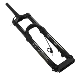 Pilipane Spares Pilipane 175mm Stroke Bike Front Fork, 29in Mountain Bike Suspension Fork, Tapered Steerer Suspension Fork and Enhanced Stability Cycling Accessory
