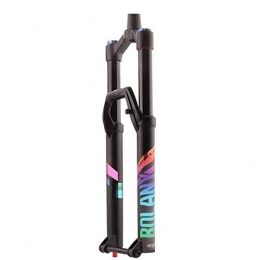 Pkssswd Spares Pkssswd Bike Fork 27.5 / 29 Inch Ultra Light DH Bicycle Suspension Fork 36 Air Shock Absorber MTB Disc Brake Cone Tube 1-1 / 2" Thru Axle HL Travel 120mm -G (Color : BLACK, Size : 29IN)