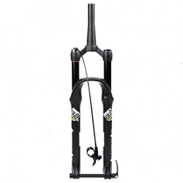 Pkssswd Spares Pkssswd Downhill Fork 26 27.5 29 Inch Mountain Bike Fork Bicycle Air Suspension MTB Disc Brake Fork Through Axle 15mm HL / RL Travel 135mm -G (Color : REMOTE CONTROL, Size : 26INCH)