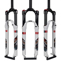 BaiHogi Mountain Bike Fork Professional Racing Bike, MTB Bike Front Fork, Bicycle Front Fork, Suspension Air Fork+Bike Air Fat Fork, Road Shock Absorber Damping Gas Fork, 26 * 27.5 * 29 inch Magnesium Alloy Mountain Front Fork