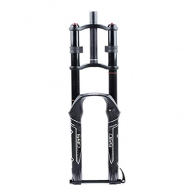 putao Mountain Bike Fork putao Suspension Fork Ultralight DH Bicycle Fork 26 27.5 29 Inch MTB Bike Suspension Fork Ultra-light Thru Axle 15mm Travel 135mm Bicycle Accessories (Color : A-BLACK, Size : 29IN)