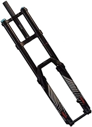 qaqy Mountain Bike Fork qaqy Descent fork 200 mm Race Damping Magnesium Alloy Suspension Fork MOUNTAIN BIKE Fork forks forks, 27.5.29 inches (Size : 27.5 inch)
