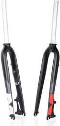 qaqy Spares qaqy Starrgabel, bike fork, mountain bike front fork + sports gear fork, to 26 27.5 29 inch MTB bike fork bicycle zubehö (Size : 26in)