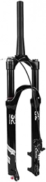 QDY Mountain Bike Fork QDY -Bike Suspension Air Fork 26 27.5 29" MTB Front Forks Mountain Bicycle Shock Absorber, Adjustable Air Pressure Manual / Remote Locking, Tapered Remote, 29 inch