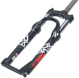 QFWRYBHD Mountain Bike Front Fork Bicycle MTB Fork Suspension Fork 24 Inch Mechanical Fork Aluminum Shoulder Control Suspension Front Fork Bicycle Accessories