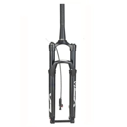 QHIYRZE Spares QHIYRZE 26 / 27.5 / 29 Inch MTB Fork 140mm Travel Mountain Bike Air Suspension Fork 1-1 / 2" Tapered Fork Rebound Adjust 15mm×110mm Thru Axle Boost Bicycle Fork (Color : Remote, Size : 29'')