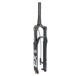 QHY Mountain Bike Fork QHY 26 / 27.5 / 29 In Disc Brake MTB Bicycle Air Fork QR Manual / Remote Control Ultra-light Rebound Adjustment Travel 100mm (Color : Cone RL, Size : 29")