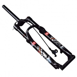 QHY Mountain Bike Fork QHY Air Suspension Fork 26 27.5 29 Mountain Fork Bicycle MTB Fork Smart Lock 123mm Travel 1-1 / 8 HL / RL 1750G (Color : A, Size : 29inch)