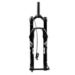 QHY Spares QHY Bicycle Downhill Fork 26 27.5 29 Inch Mountain Bike Suspension Fork Straight Air Resilience 15mm Thru Axle Rebound Adjustment Disc Brake Travel 100mm HL / RL 1950G
