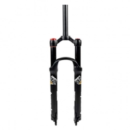 QHY Mountain Bike Fork QHY Bicycle Suspension Fork 26 27.5 29 Inch MTB Mountain Bike Suspension Air Resilience Oil Damping Disc Brake HL / RL Travel 100MM Magnesium Alloy (Color : Black hand, Size : 27.5in)