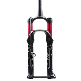 QHY Mountain Bike Fork QHY Bike MTB Air Suspension Fork 26 27.5 29 Inch Bicycle Gas Shock Forks Barrel Axis Cone Tube 1-1 / 2 Remote Control Travel 125mm ABS Lock Disc Brak Ultralight (Color : Pink RL, Size : 27.5inch)