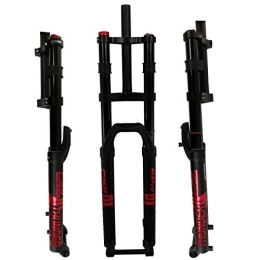 QHY Mountain Bike Fork QHY Cycling Suspension forks Mountain Bike Fork Downhill Suspension Fork 27.5" 29" Bike Air Suspension Fork 32 MTB DH 1-1 / 8 Straight Steerer 160mm Travel 15mm Thru Axle Manual Lockout Bicycle Fork
