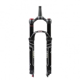 QHY Mountain Bike Fork QHY MTB Air Fork 26 27.5 29 Inch Bike Suspension Fork Rebound Adjust QR Travel 120mm Lock Out Ultralight Gas Shock XC 1-1 / 2 1-1 / 8 (Color : Tapered HL, Size : 29inch)
